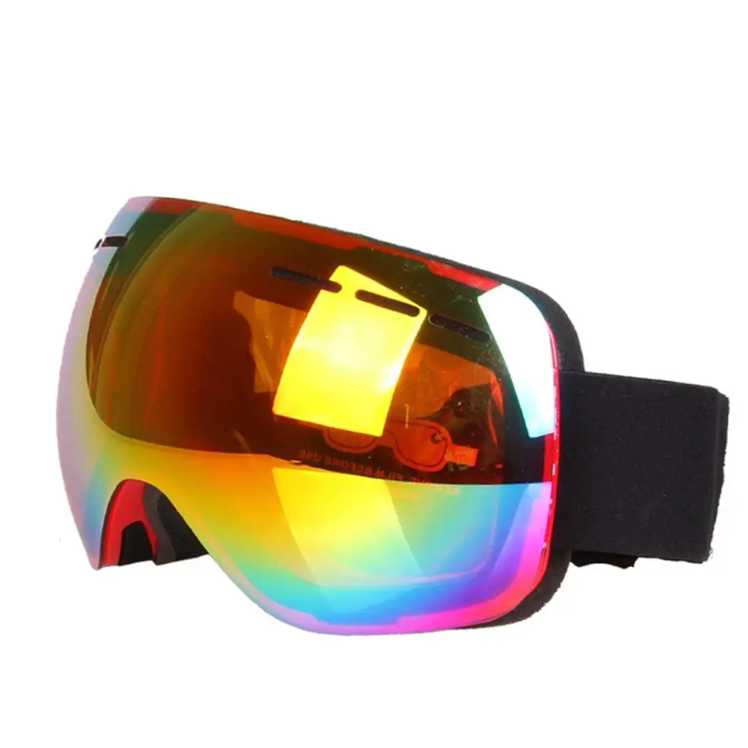 Унисекс Анти туман двойные Слои объектив катания на лыжах сноуборде с защитой от
