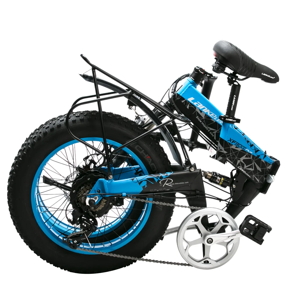 Bestellen Elektrische Bike 500W Fett Reifen Elektrische Fahrrad Beach Cruiser Bike Booster Fahrrad Klapp 48v 14,5 AH Lithium-Batterie E-bike X3000