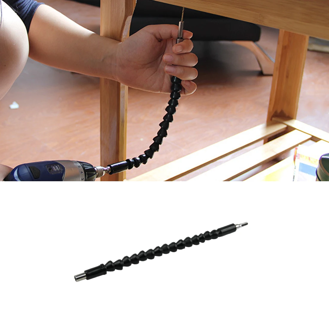 300mm Flexible Shaft Tool 6.35mm Hex Shank Extension Snake Bit Electronics Drill Screwdriver Holder Connecting | Инструменты