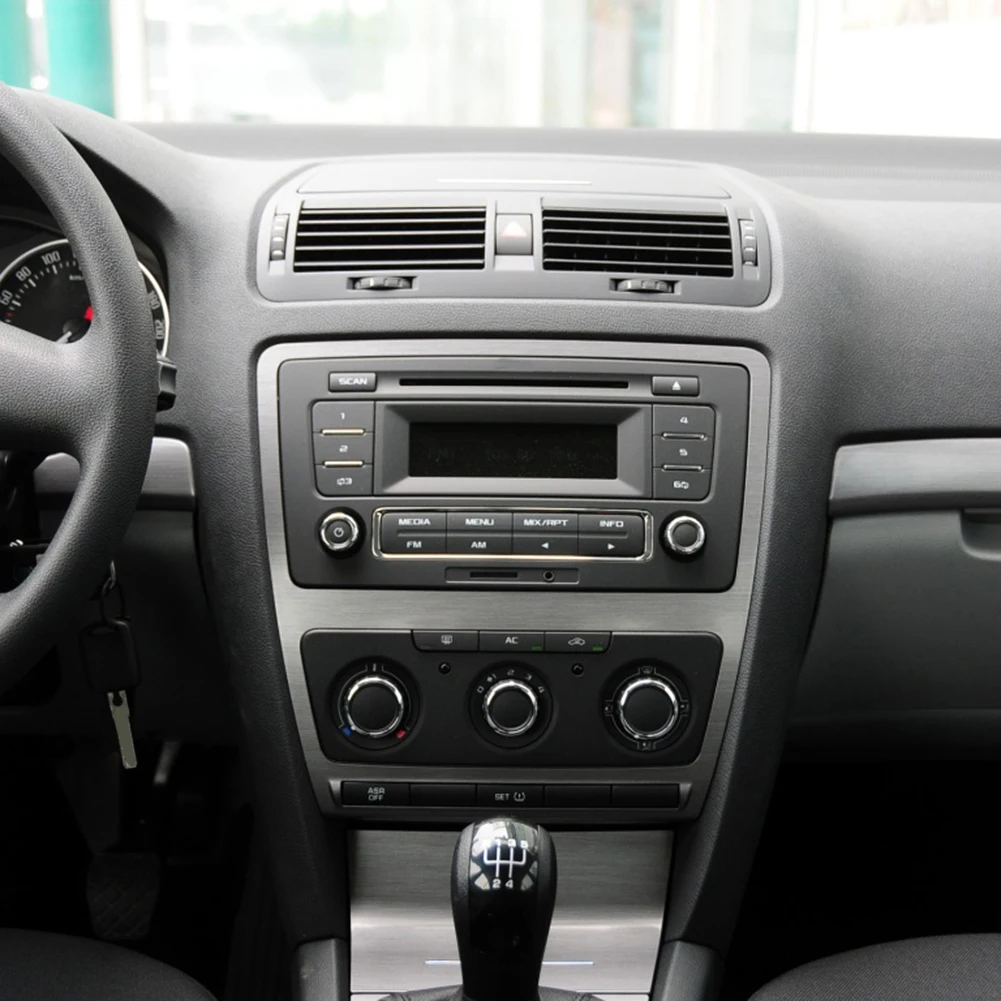 2 Din GPS DVD панель автомобильное радио рамка для Skoda Octavia 2013 комплект установки