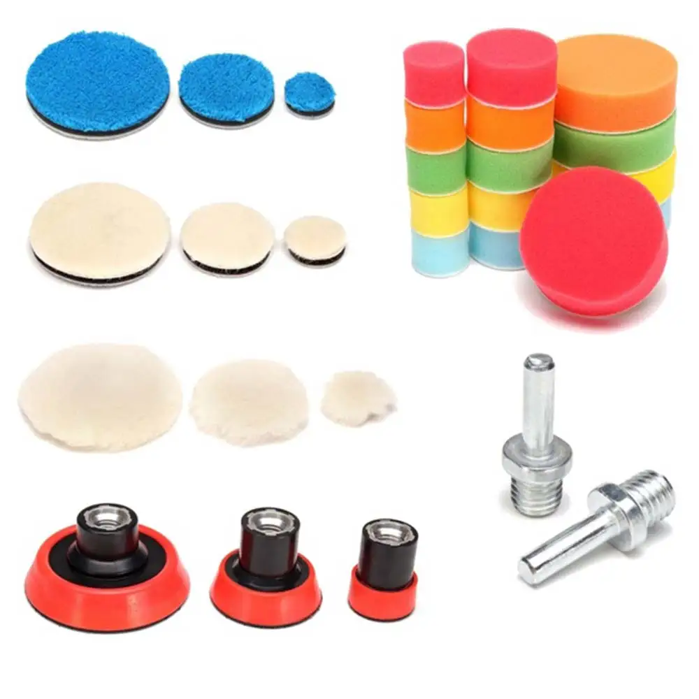 

Vehemo 29PCS Sealing Glaze Polish Foam Waxing Wax Pad High Quality Polish Pad Car Sanding Cleaning Polishing