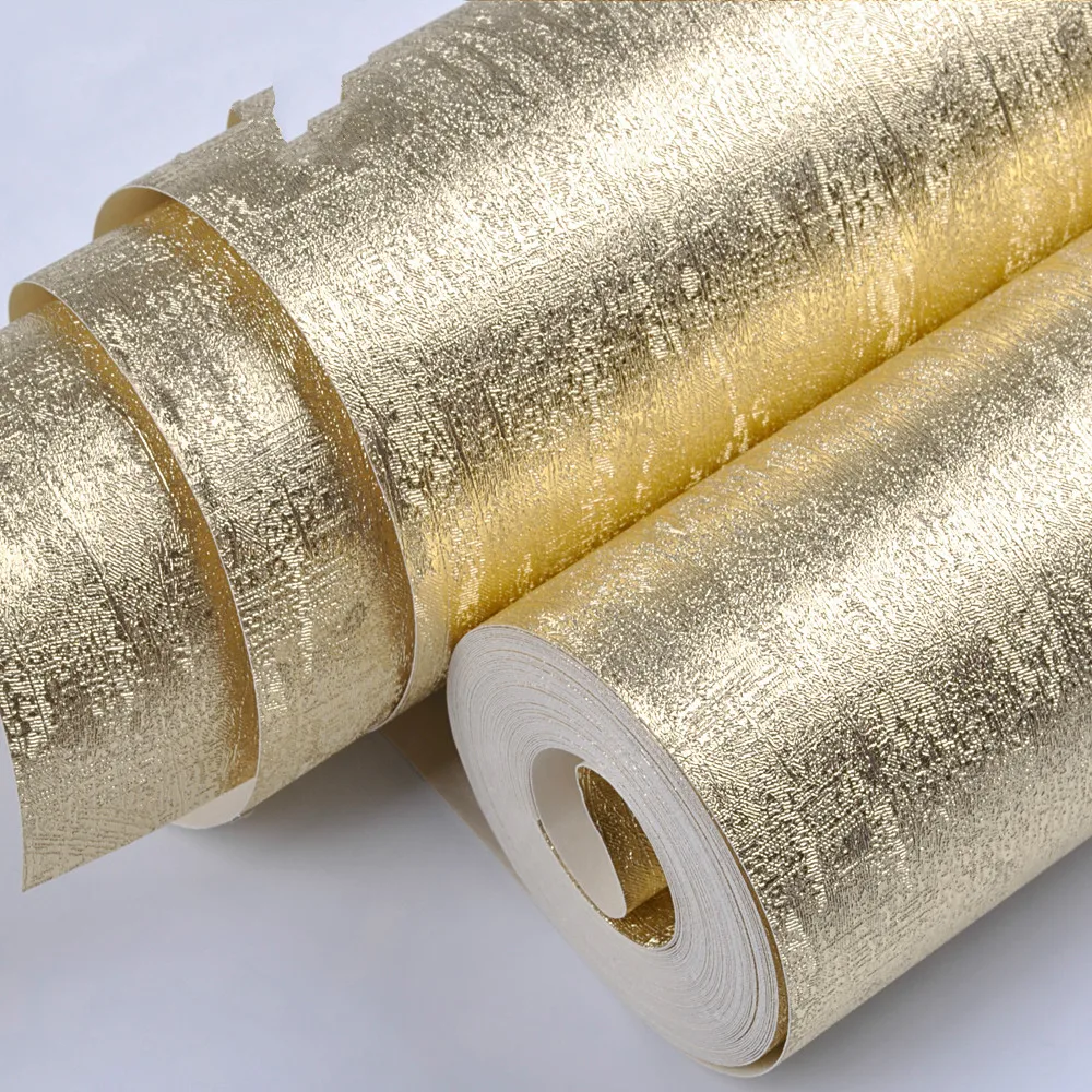 Золотой рулон. Упаковочная бумага блестящая. Металлизированные обои. Фольгированный утеплитель для стен. Полисилк золото золото рулон 20 м.