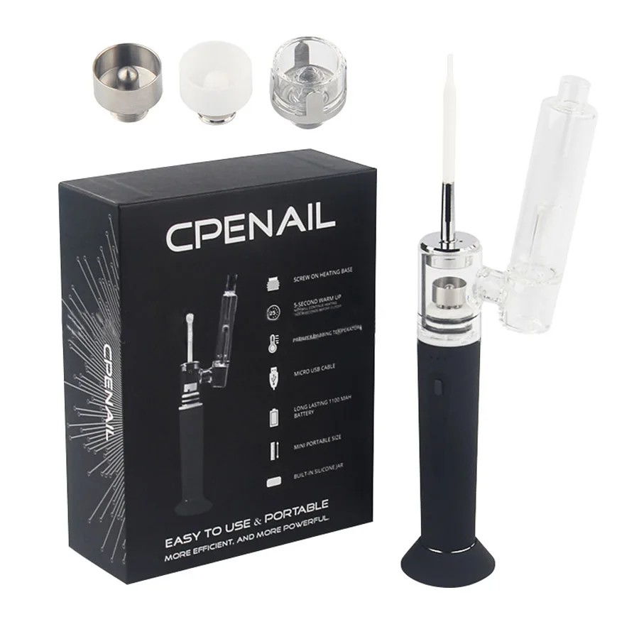 Original CPENAIL Wax Vapor Portable Oil Rig Dab Vaporizer Plus Temperature Controller For Wax Concentrate Oil Vape Pen kit