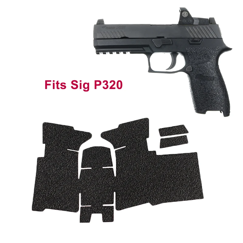 

MAGORUI Rubber/Matte Grips for SIG Sauer P320 Full Size