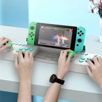 100ma mini handheld dual player joystick gamepad video game controller with turbo for switchswitch lite game accessories
