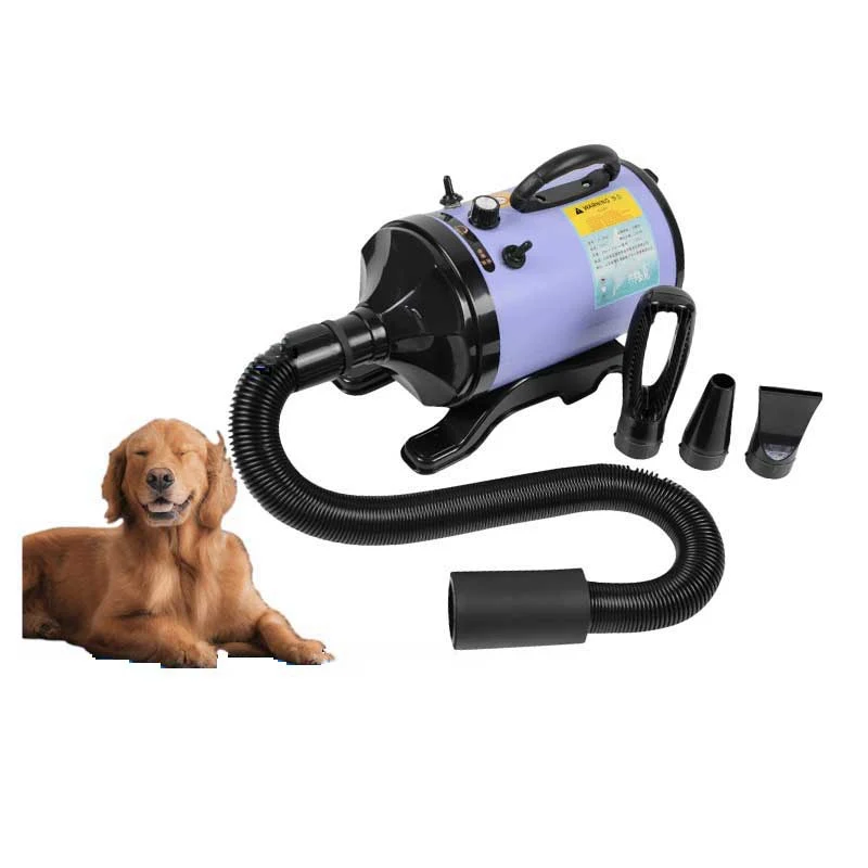 

2600w Pet Dry Dog Hair Dryer For Dogs Grooming Blower For Small Medium Large Pet Warm Wind Grooming Shower Motor Fast Ship