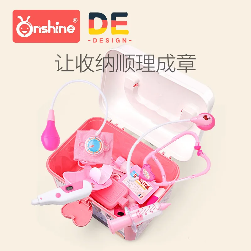 

Onshine Children's Play Toys Girl's and Boy's Doctor Injection Echometer Dental Set 3 Years Old Children's Toys