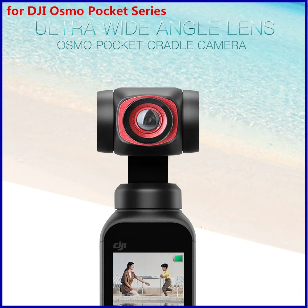 

Широкоугольный макрообъектив «рыбий глаз» для DJI Osmo Pocket/2 Vlog