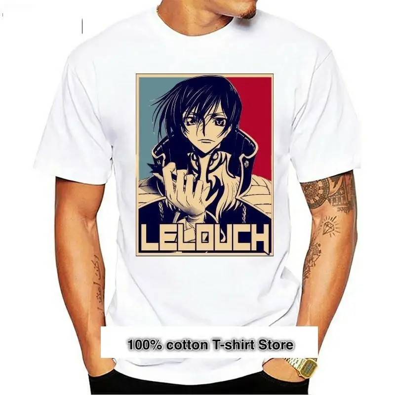

Camiseta Lelouch Code Geass para hombre y mujer, ropa para mujer, top