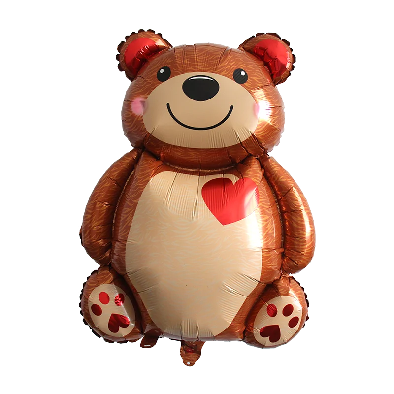 3D воздушные шары в виде медведя 64 см 1 шт.|Воздушные и аксессуары| |