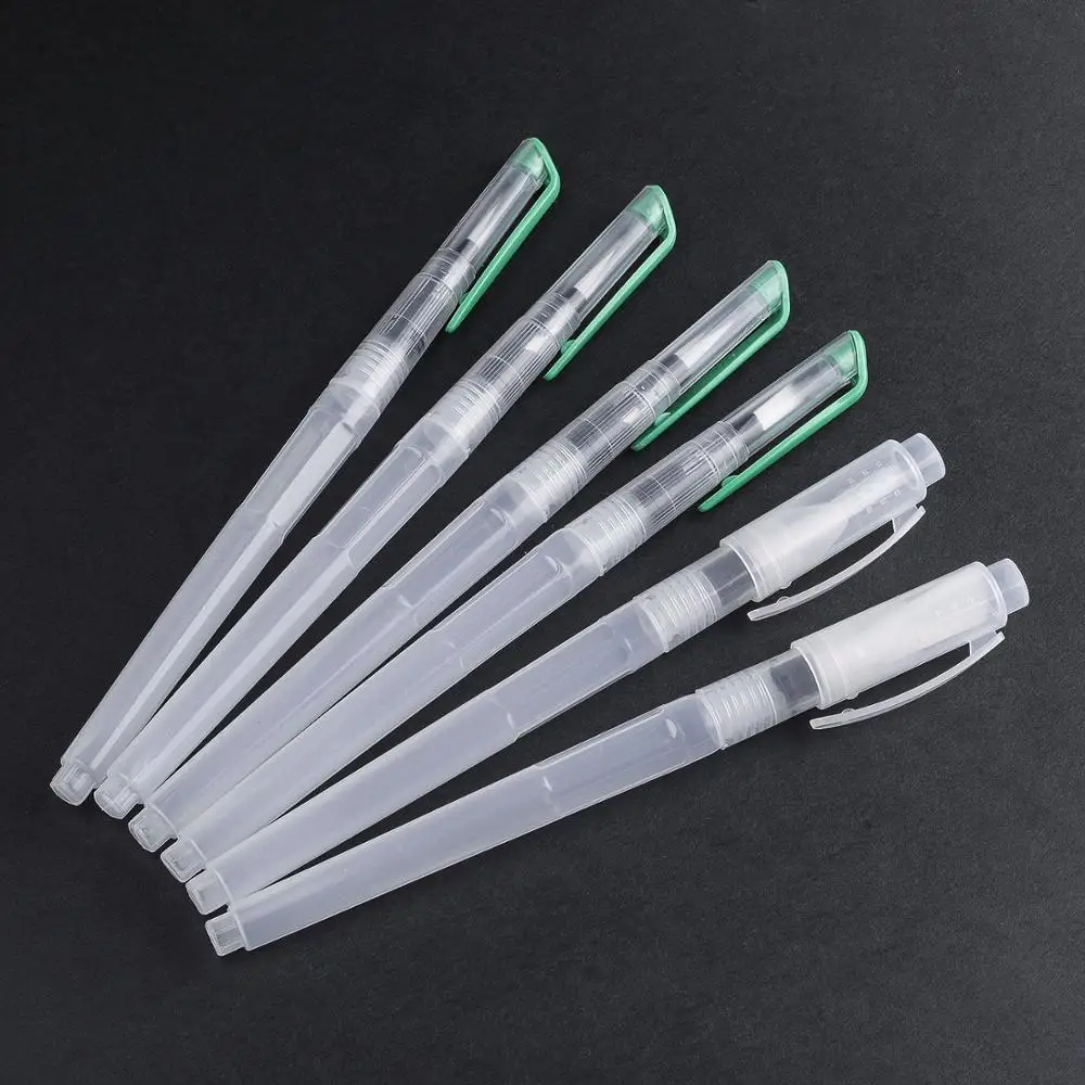 6 шт. автономным увлажнения акварель кисти набор мягкий нейлоновых волосяных