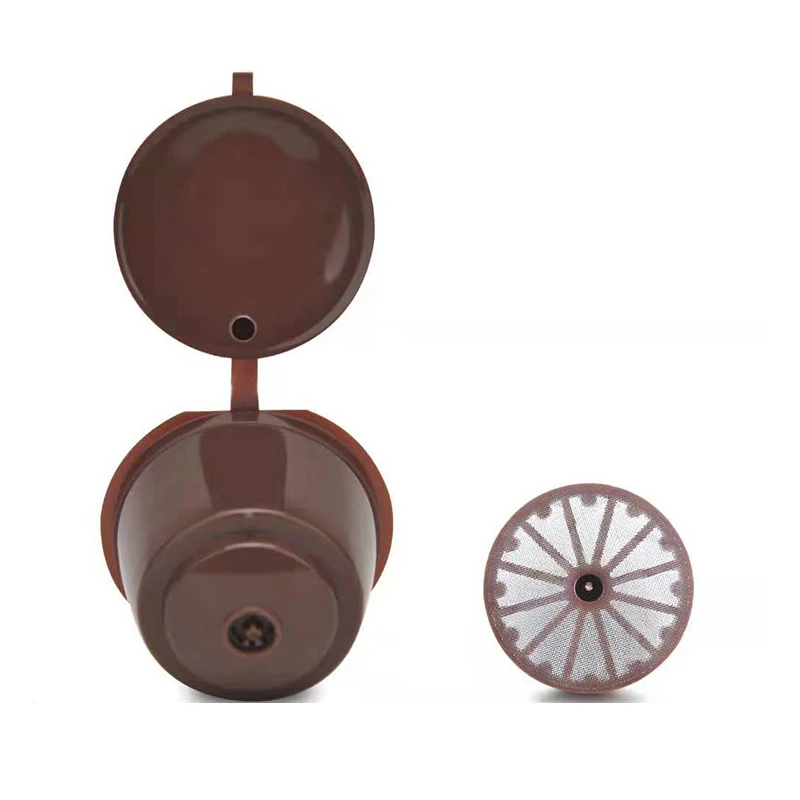 

Reusable Coffee Capsule Refillable Caps Filter Baskets Pod Soft Taste Sweet For Dolce Gusto Models Refillable Filter Coffeeware