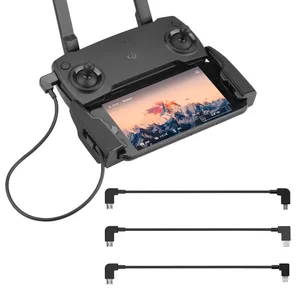 30cm tablet phone otg data cable adapter for dji spark mavic pro air 22s zoom mini hubsan zino type c micro usb drone connector free global shipping