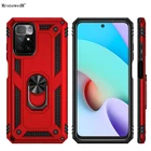 Двойной бронированный ударопрочный Магнитный чехол для телефона XiaoMi 11T Pro 5G Note 11T, жесткий металлический чехол с кольцом-держателем для Redmi Note 11 Pro