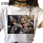 Футболка Death Note Shinigami Ryuk Женская японская AnimeTop Харадзюку уличная одежда светильник Ягами L летние футболки женские футболки Новинка