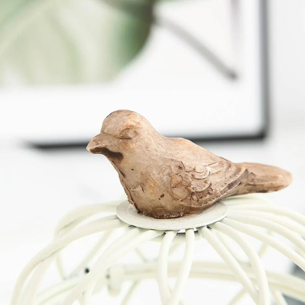 

1Pc Hollow Birdcage Ornament Candlelight Dinner Decoration Romantic European Style Adornment for Engagement Wedding