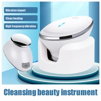 facial cleansing instrument sonic electric waterproof face wash temperature sense wash import export beauty instrument massage