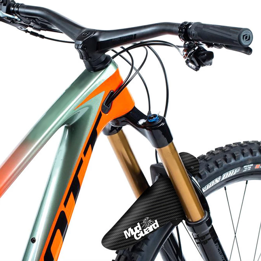 2/4 шт. велосипедные крылья из углеродного волокна передние/задние колеса для