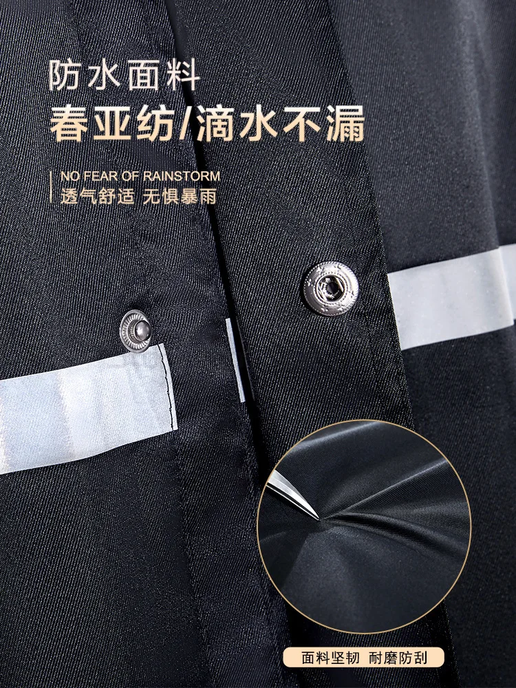 Waterproof Thick Raincoat Suit Jacket Pants PVC Motorcycle Men Women Poncho Traje Lluvia Moto Rainwear Rain Gear AD50RC | Дом и сад