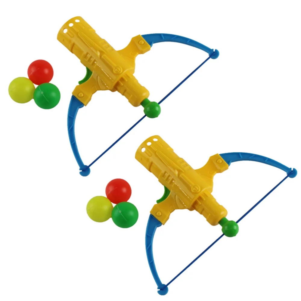 2 комплекта стрельба из лука лук и стрела игрушки для настольного тенниса банты