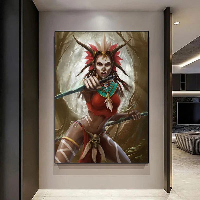 

Африканский Племенной сексуальный фотографический плакат и принты настенные художественные картины для гостиной домашний декор для отеля