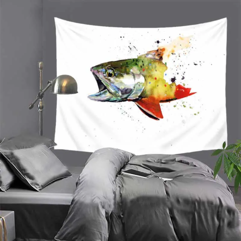 Гобелен дух приключений ЦИТАТА О рыбной черепахе тело осьминога дикой природы