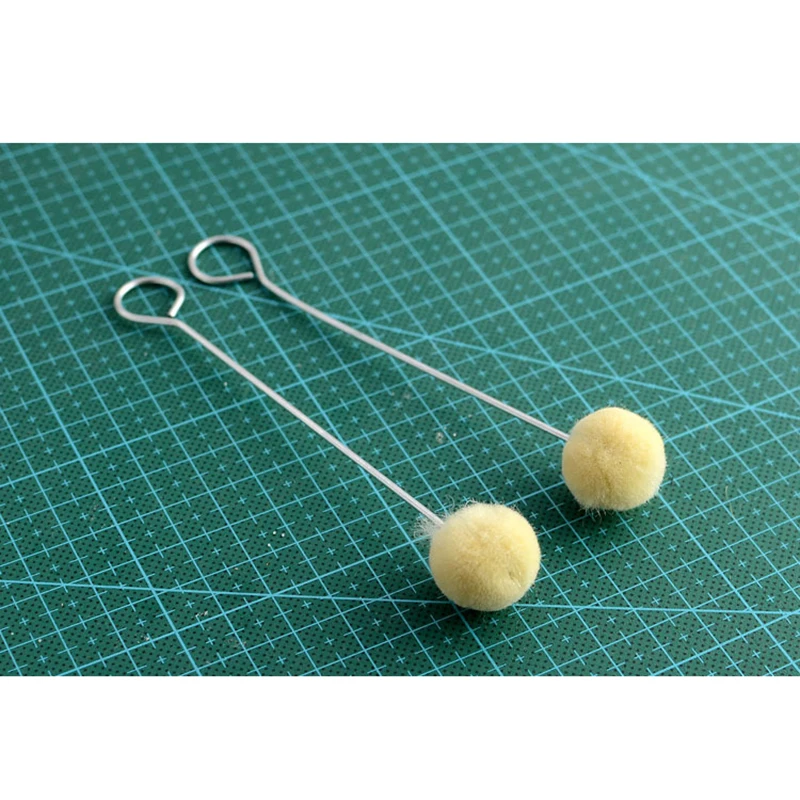 20 шт DIY аксессуары для кожаных инструментов, шерстяные мази, вспомогательное окрашивание, Шариковая щетка, металлическая ручка, мази, вспомогательное окрашивание, инструмент для дома