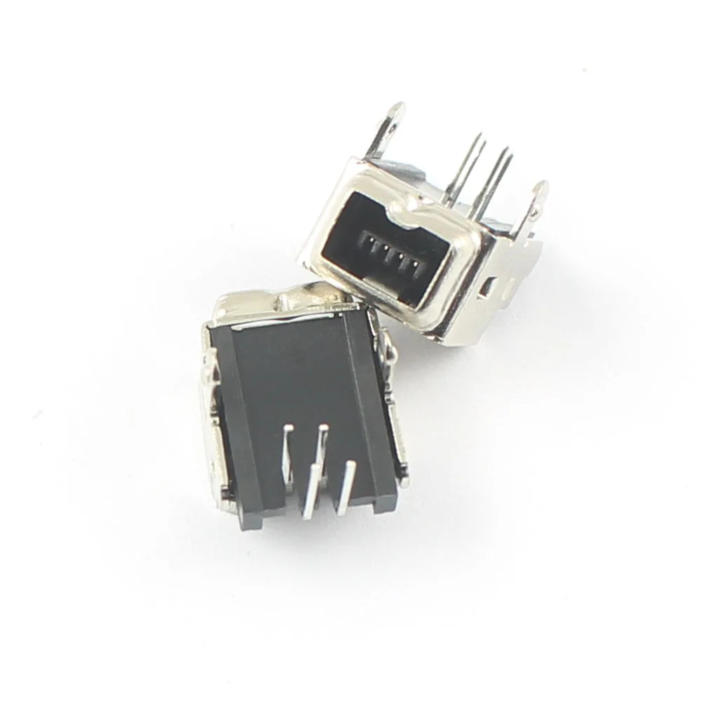 5 штук в наборе USB 4 Pin Женский правый угол PCB разъем 1394 серии сделай сам |