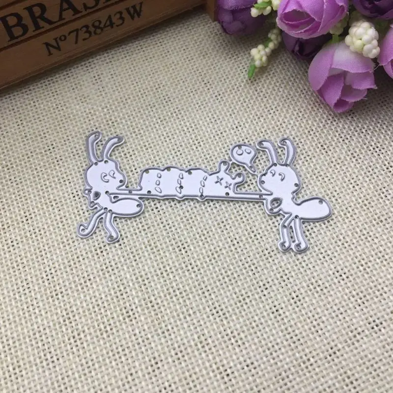 

Ants Carrying Metal Cutting Dies Stencil Scrapbooking DIY Album Stamp Paper Card G5GB