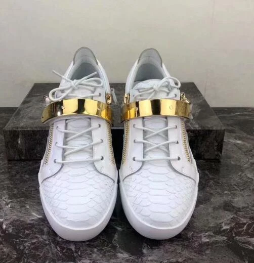 Brand Chentel Noble Leather White Color Men Casual Shoes Party Metal Band High Quality Flats Tenis Masculino Big Size | Обувь