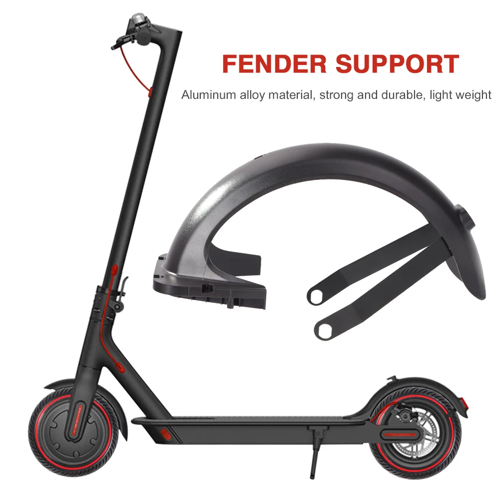 

Брызговик для электрического скутера, кронштейн, защита от ударов, задняя грязевая рама, аксессуары для скутера