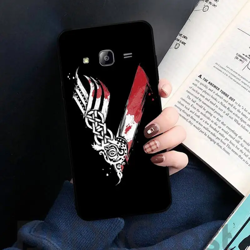 

TV vikings logo movie GAME Phone Case For Samsung galaxy S 7 8 9 10 20 edge A 6 10 20 30 50 51 52 70 note plus