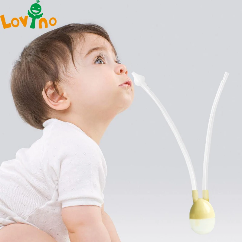 

Hot New Born Baby Vacuum Suction Nasal Aspirator Safety Nose Cleaner Infantil Nose Up Aspirador Nasal Babies Care