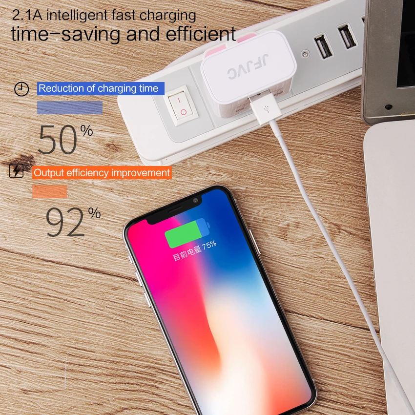 Сетевое зарядное устройство с USB-портом и поддержкой быстрой зарядки | Мобильные