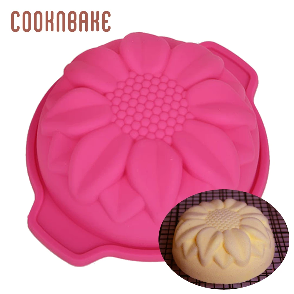 CDY-008 COOKNBAKE силиконовая форма «Роза» для торта выпечка цветок хлеб торт декоративная форма 3D пудинг желе десерт плесень DIY Вечерние - Цвет: CDY-008