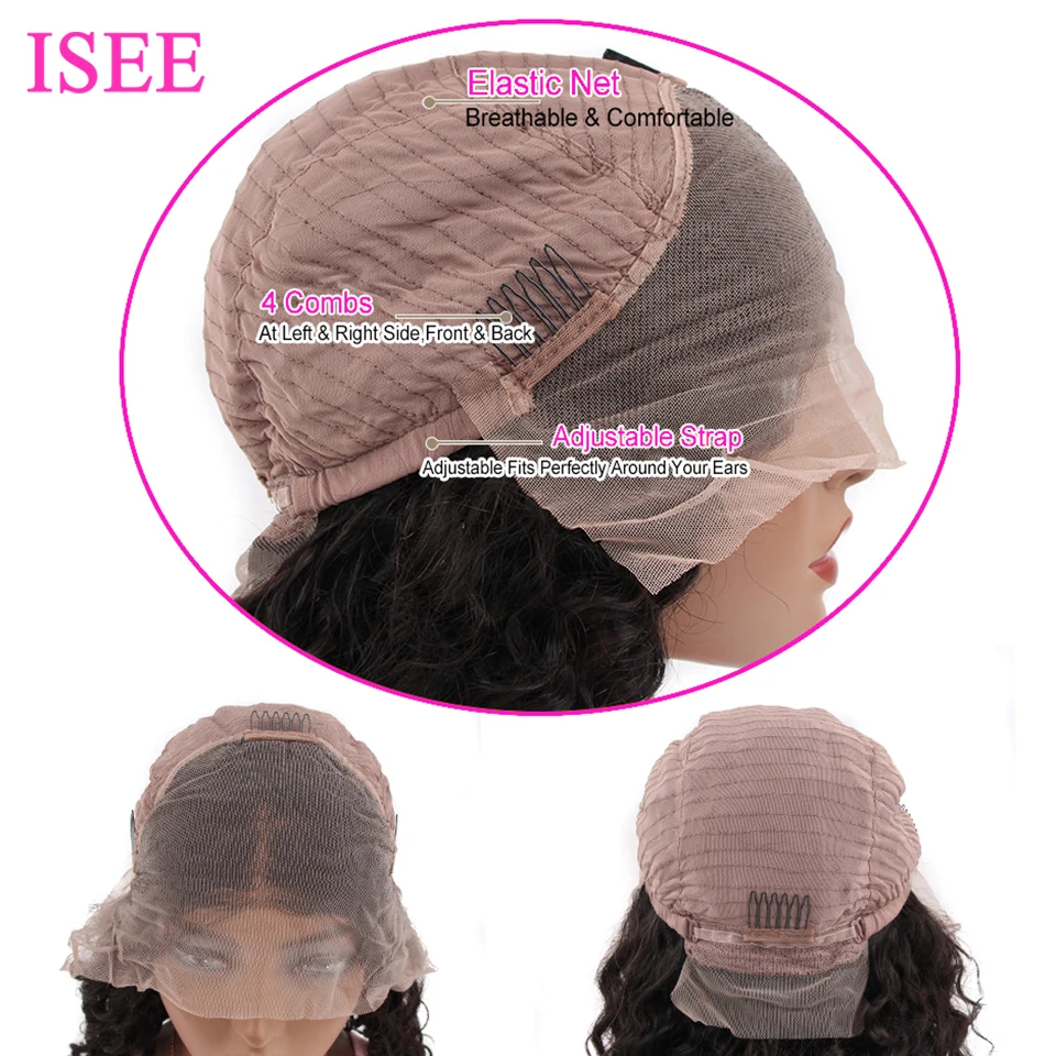 Малазийские прямые парики из человеческих волос на сетке короткие | Шиньоны и