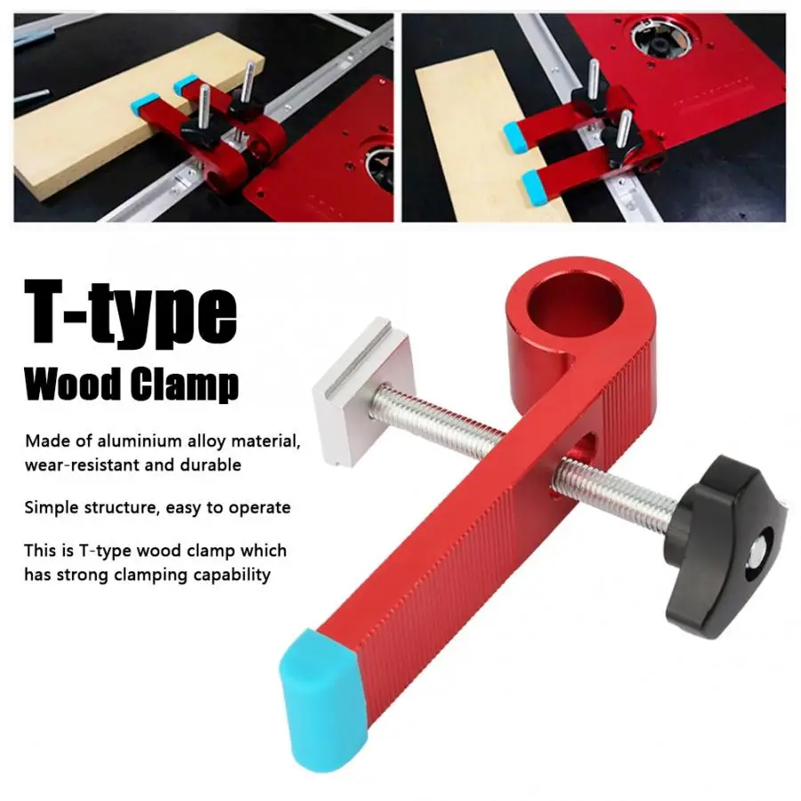 Т образный скользящий слот направляющий стопор деревообрабатывающий