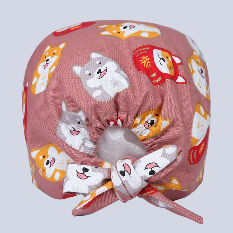 Японский косплей Shiba Лисья Секретная служба (Inu собака рабочие шапочки узор