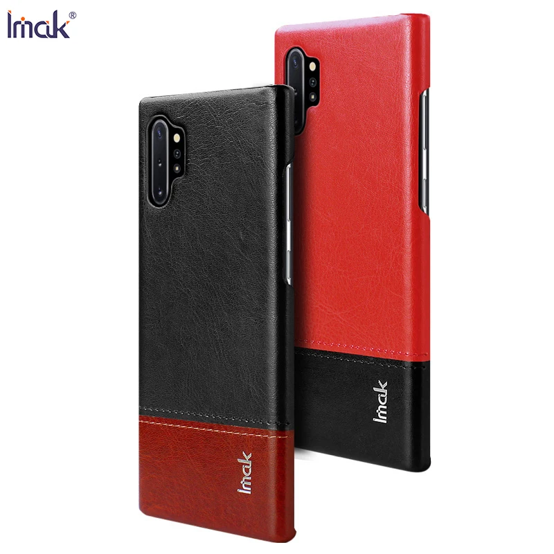 Новинка 2019 чехол для Samsung Galaxy Note 10 Pro IMAK Винтажный из искусственной кожи Жесткий