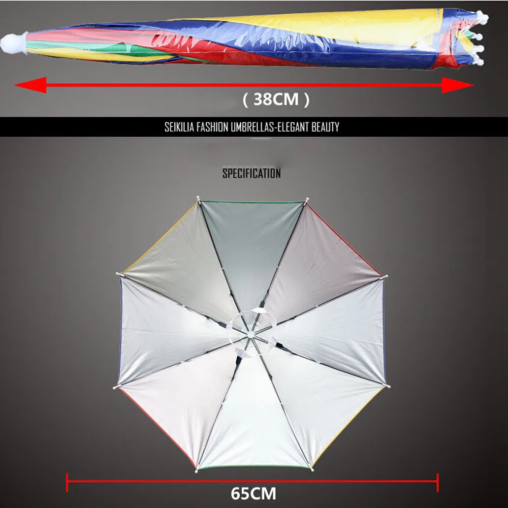 Новинка складной зонт шляпа от солнца для гольфа рыбалки кемпинга маскарадный