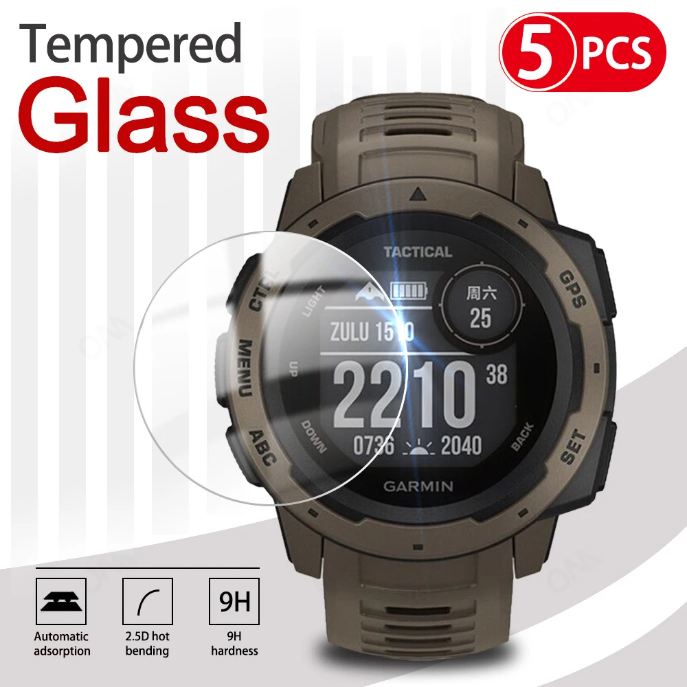 9H закаленное стекло для Garmin Instinct 2 2S тактическая/активная Защитная пленка экрана