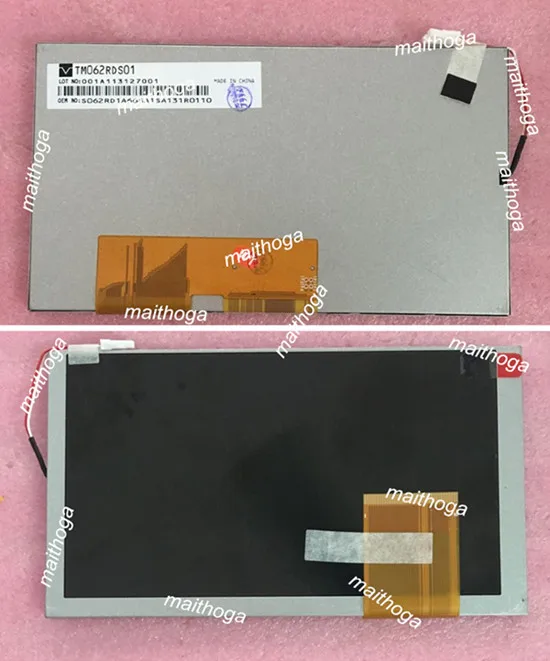Maithoga TIANMA 6 2 дюйма 60P TFT ЖК дисплей экран TM062RDS01 WVGA 800 (RGB) * 480|tft lcd screen|lcd screeninch tft |