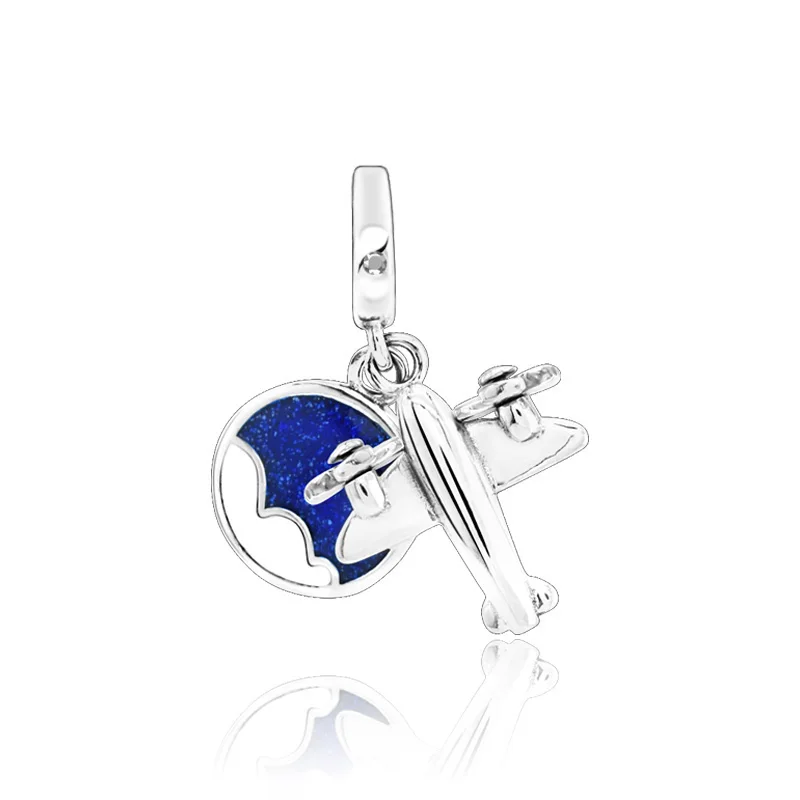 

Summer Hot Sale Beads, Propeller Plane Pendant Charms fit Original Pandora Bracelets Women DIY Jewelry