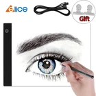 Elice A4 светодиодный светильник для алмазной живописи светодиодный планшет для рисования цифровой планшет с USB кабелем питания для детей и взрослых