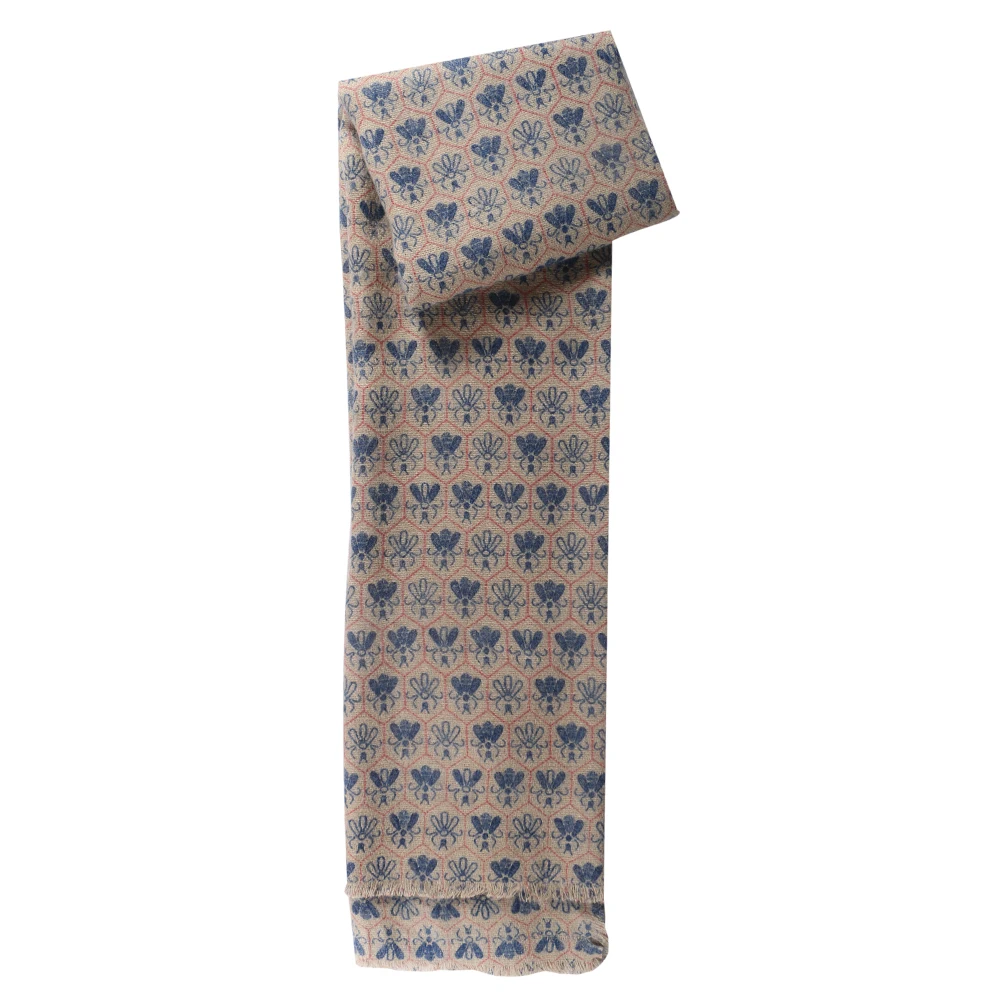 Модный женский шарф из искусственного кашемира с принтом пчелы теплый мягкий