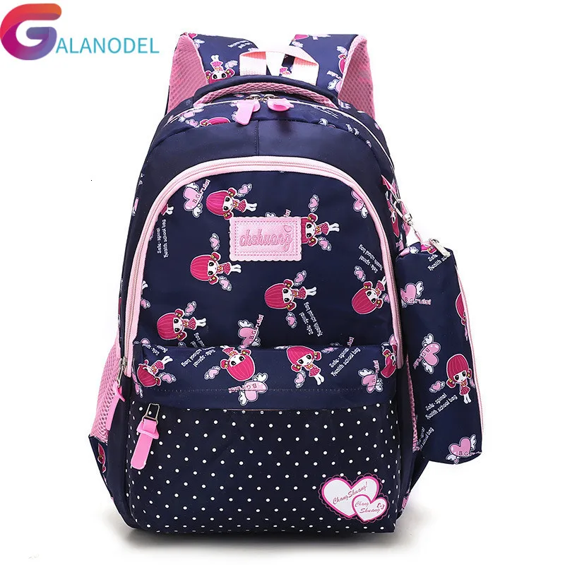 

Waterproof Backpacks School Bags for Boys Girls Satchel Kids Children backpack School Bag Princess bag Mochila Infantil Escolar