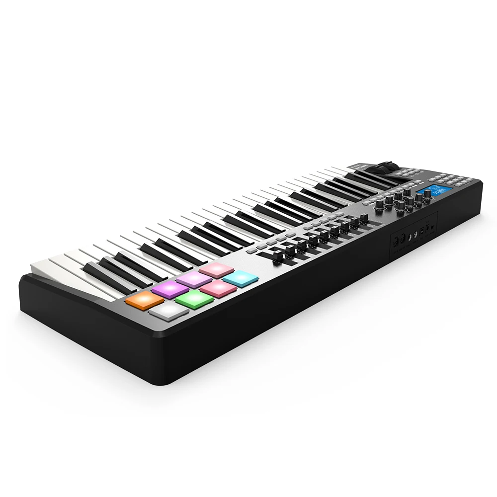WORLDE 49 Key USB MIDI клавиатура контроллер 8 барабанов с кабельная panda49|Электронный