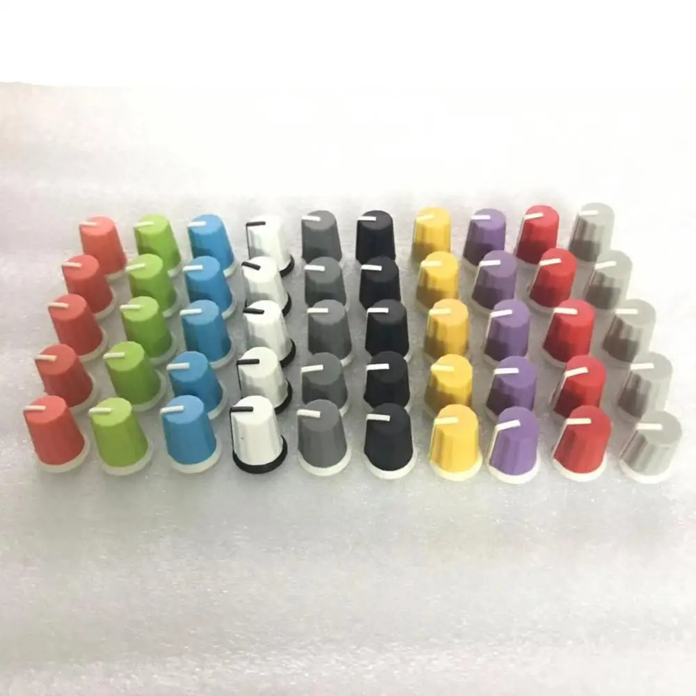 50 шт. сменная Вращающаяся ручка черного эквалайзера для пионера DJ MIXER DJM djm 2000 900 850