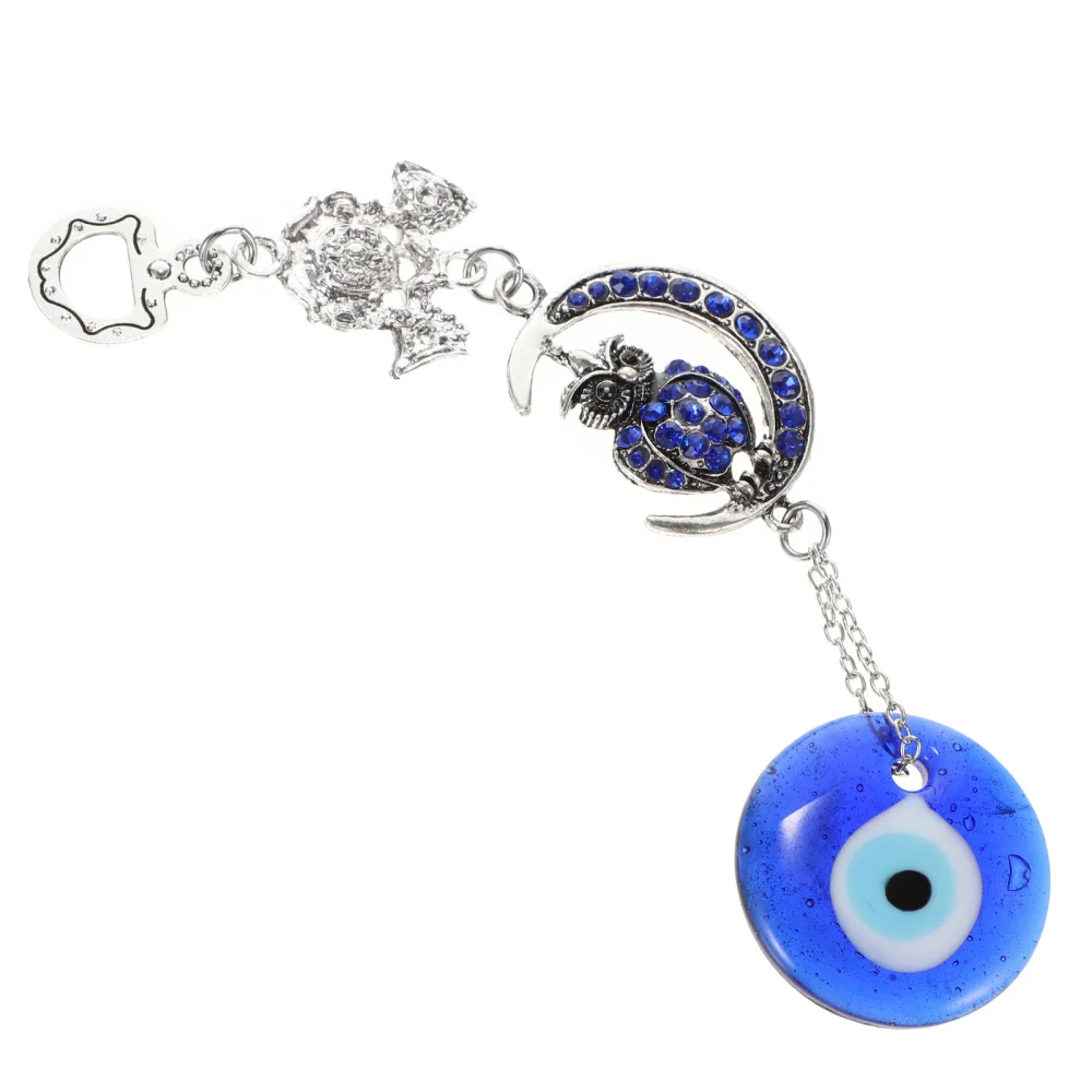 

Turkish Blue Evil Eye Wall Hanging Decoration Owl Wall Pendant Bedroom Decor
