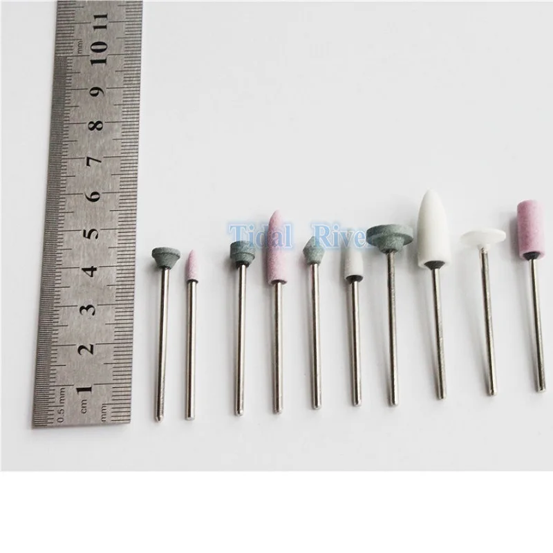 50/шт Стоматологическая полировальная дрель бура гравий керамический толстый